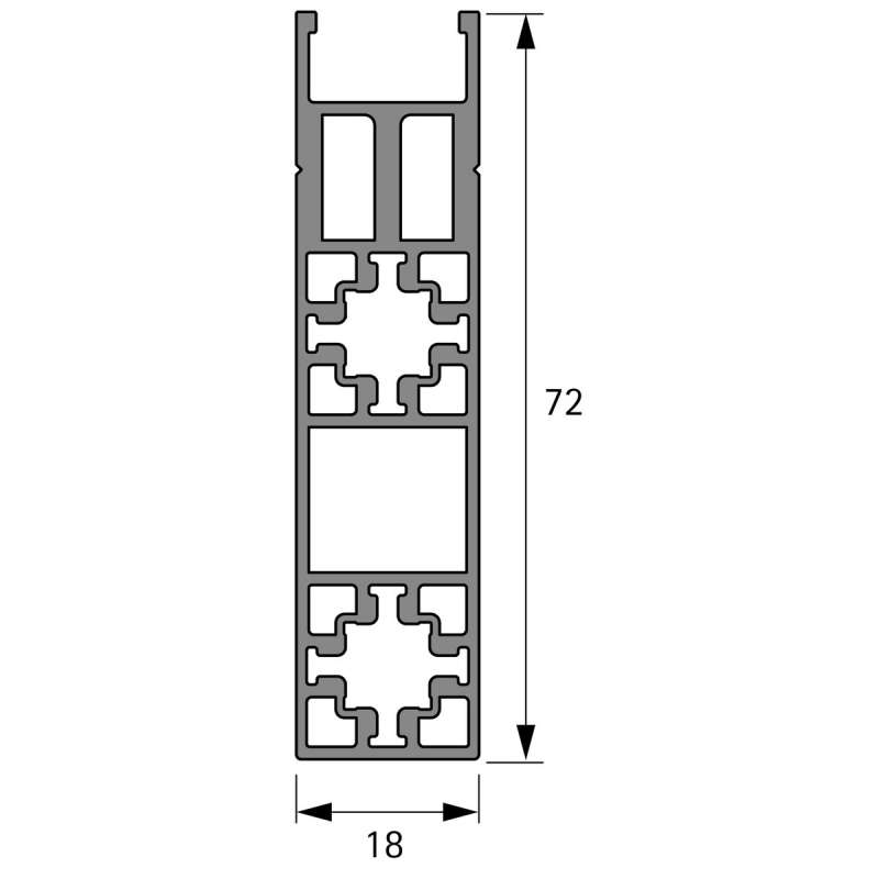 Cadro Profilé pour tiroir AvanTech YOU / Actro YOU / Actro 5D