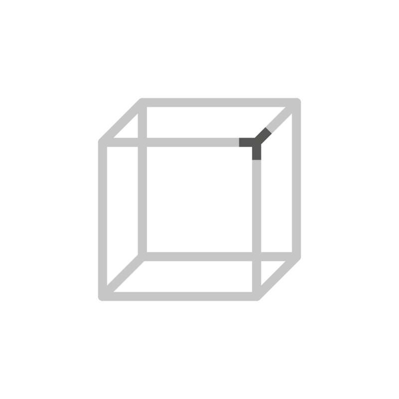 Cadro Nœud d’assemblage triple 3D