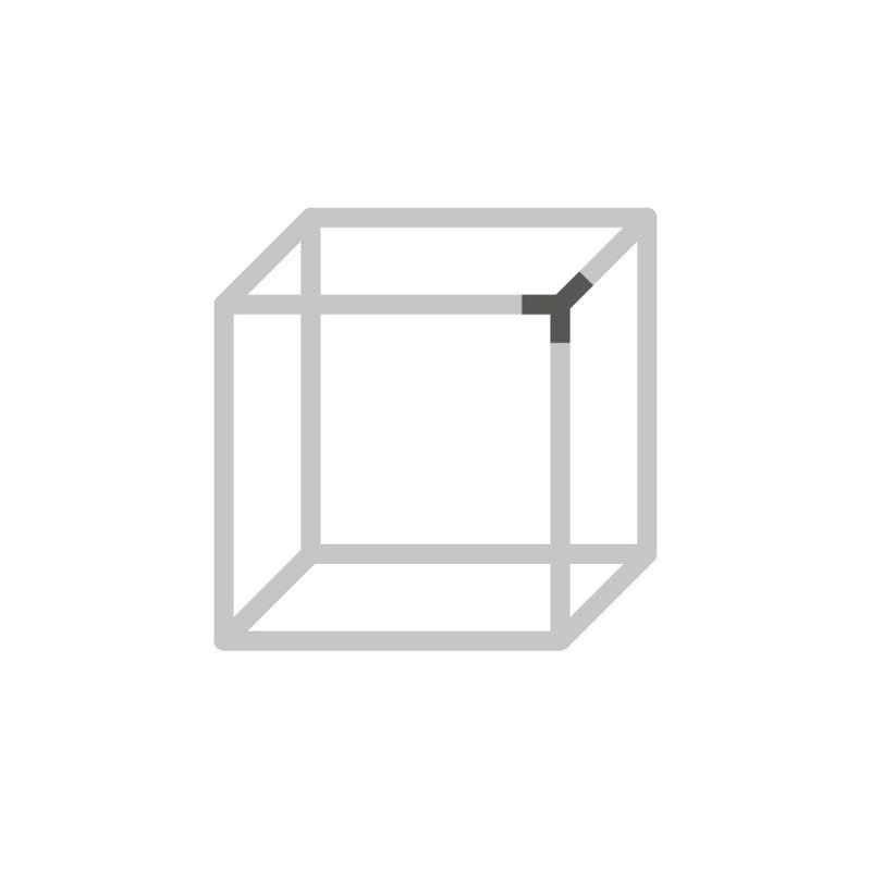 Cadro Nœud d’assemblage triple, liaison LED 