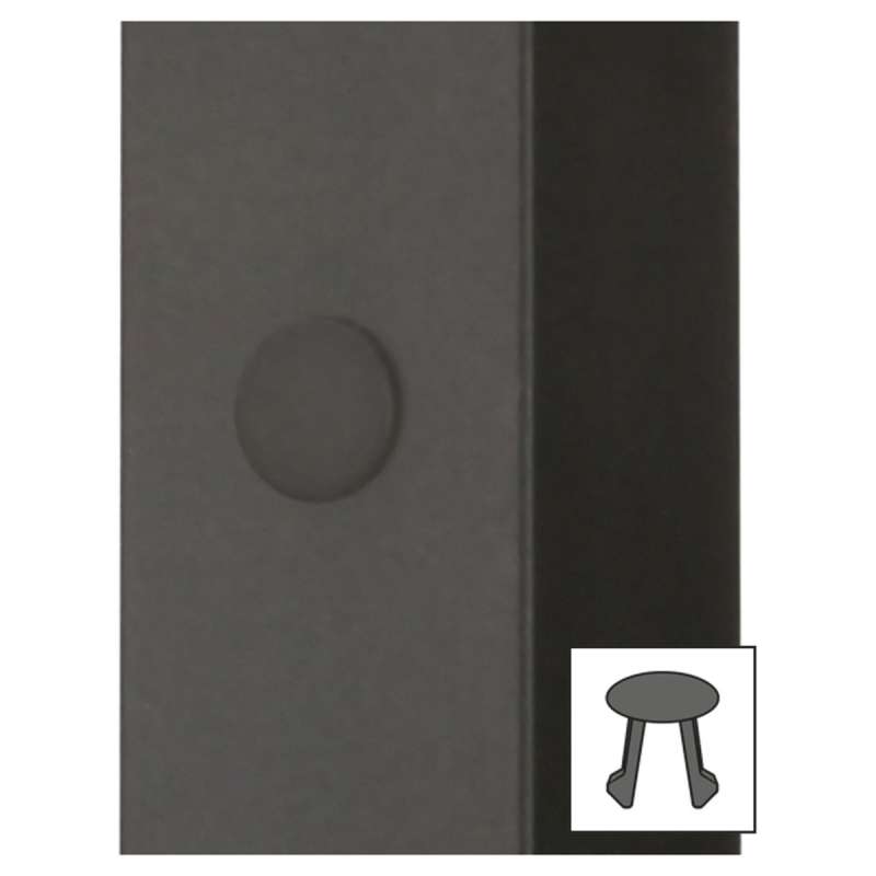 Cadro Bouchon noir - HETTICH