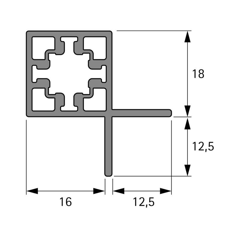 Cadro Profilé d’angle à visser