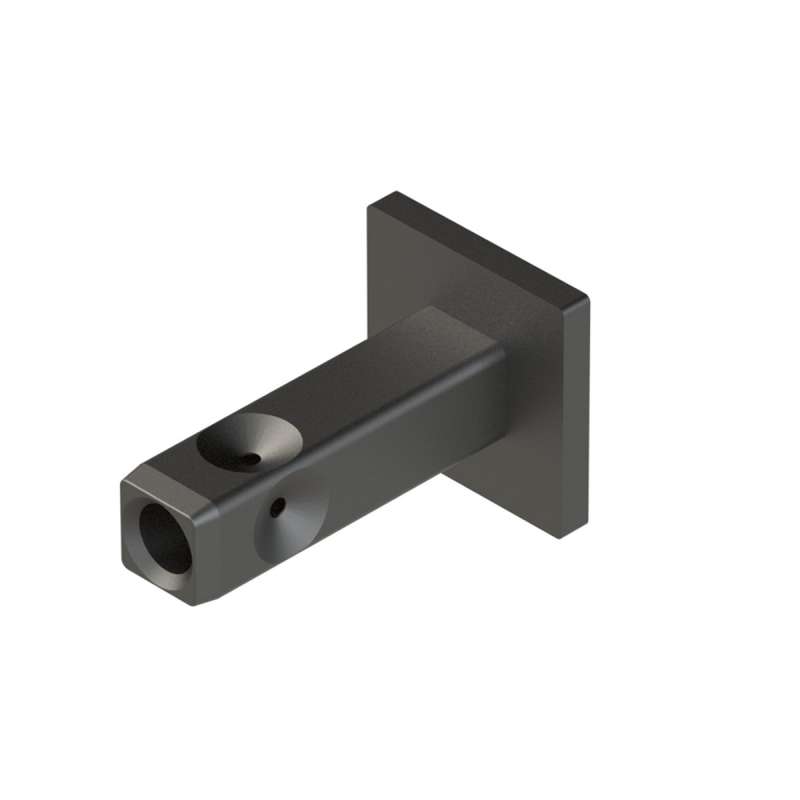 Cadro Fixation murale / Fixation au sol 18 x 18 mm - HETTICH
