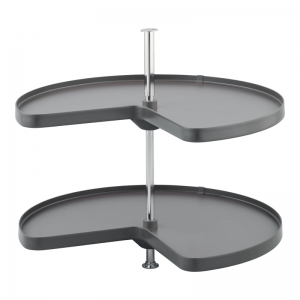 Ferrure Rotative Revo 90° Pour Meuble D'angle 80cm – Kesseböhmer/So-Tech – Avec 2 Plateaux Arena Et Fermeture Douce