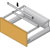 Fixation d'extrémité bandeau ArciTech Orgastore 400 - HETTICH
