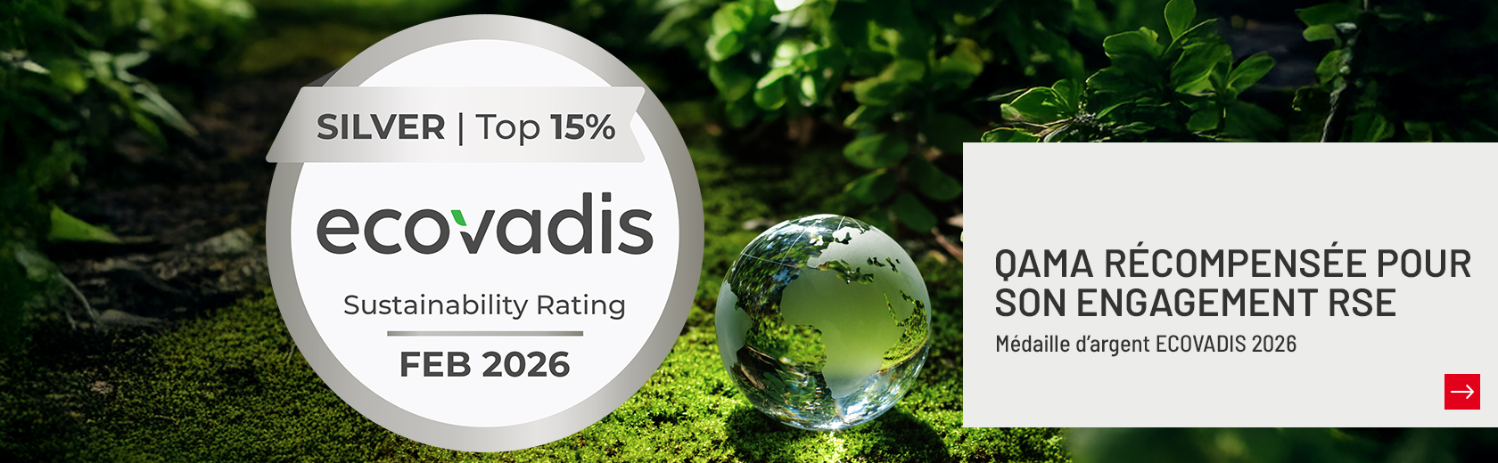 RSE MEDAILLE ARGENT ECOVADIS 