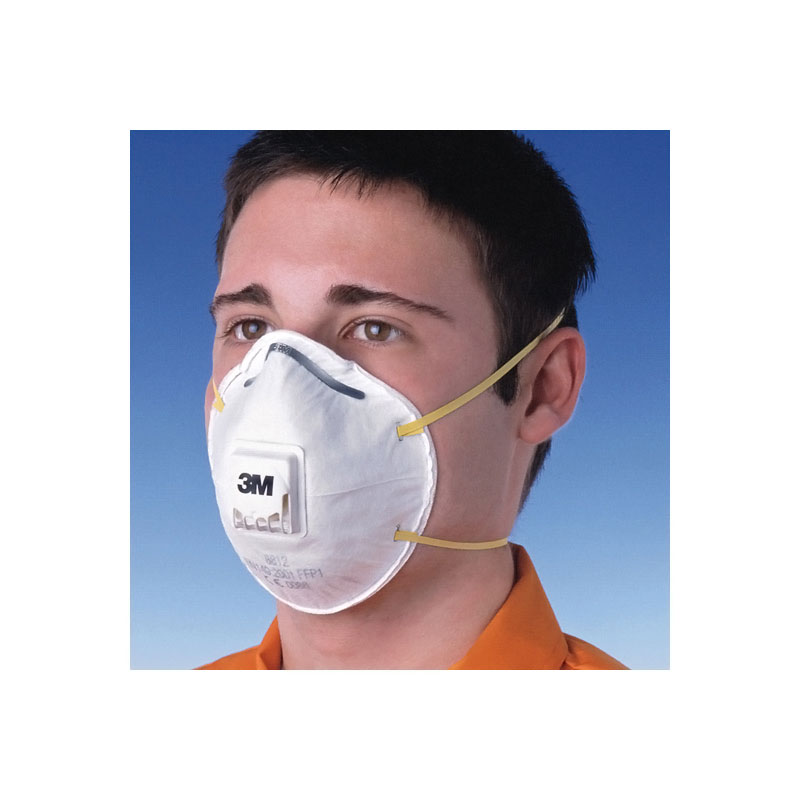 Masque Respiratoire, Kit Masque Protection Respiratoire Réutilisable, Anti  Poussière, Anti Gaz Masque Chimique avec Lunettes de