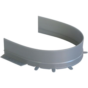 Protection aluminium sous-évier avec joint d'étanchéité - Largeur : 562 mm  - Pour caisson de largeur : 600 mm - VOLPATO