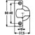 Charnière invisible Basic ST à clip EA48 110° - TITUS